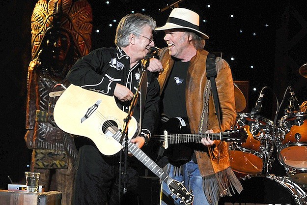 Buffalo Springfield's Richie Furay and Neil Young Buffalo Springfield's Richie Furay and Neil Young
