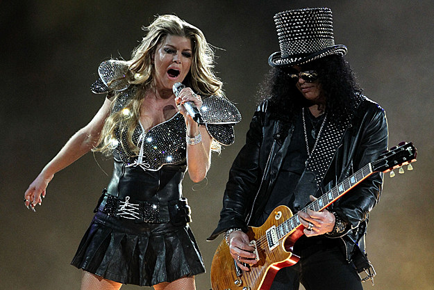 Fergie and Slash Fergie and Slash