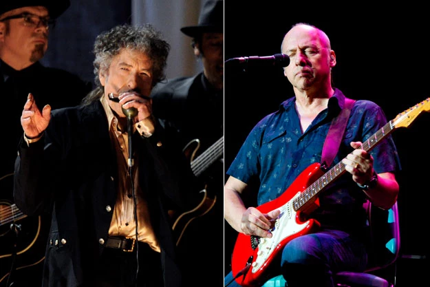 Bob Dylan and Mark Knopfler Bob Dylan and Mark Knopfler