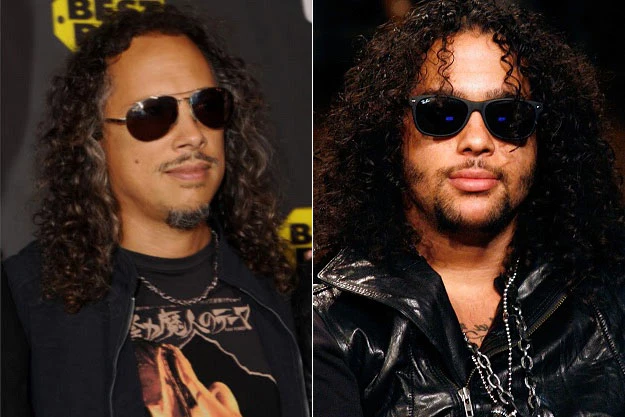 Kirk Hammett and Sky Blu Kirk Hammett and Sky Blu