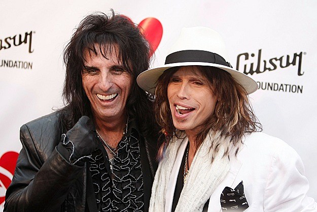 Alice Cooper and Steven Tyler Alice Cooper and Steven Tyler