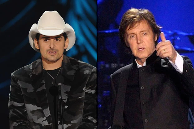 Brad Paisley, Paul McCartney Brad Paisley, Paul McCartney