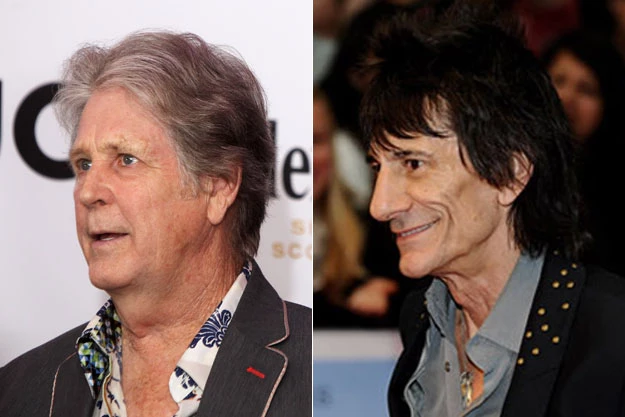 Brian Wilson, Ronnie Wood Brian Wilson, Ronnie Wood