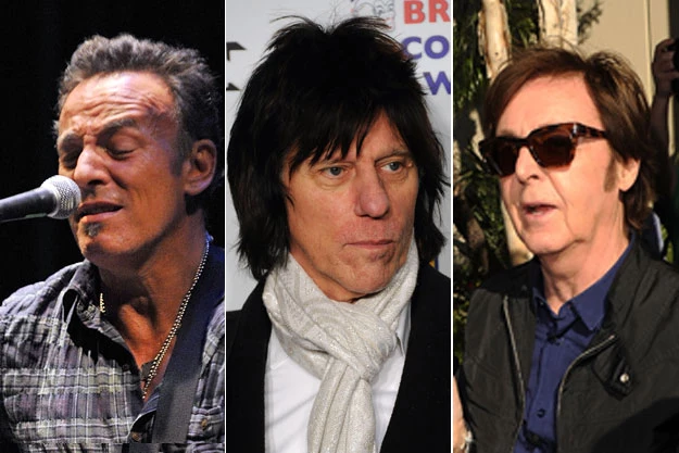 Bruce Springsteen, Jeff Beck, Paul McCartney Bruce Springsteen, Jeff Beck, Paul McCartney