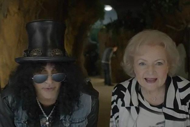Slash, Betty White Slash, Betty White