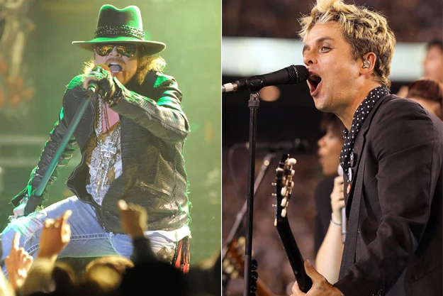 Axl Rose / Billy Joe Armstrong Axl Rose / Billy Joe Armstrong
