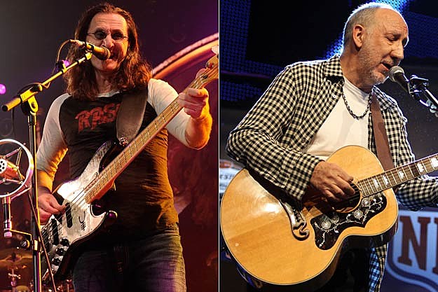 Geddy-Lee-Pete-Townshend Geddy Lee-Pete Townshend