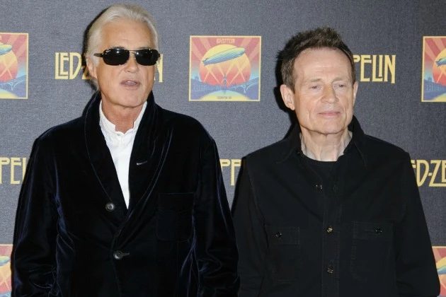 Jimmy Page and John Paul Jones Jimmy Page and John Paul Jones