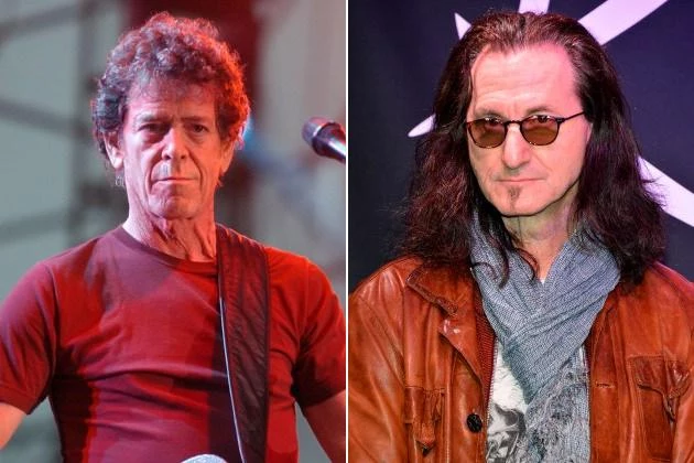 Lou Reed Geddy Lee Lou Reed Geddy Lee