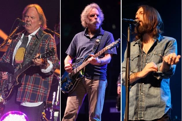 Neil Young Bob Weir Black Crowes Neil Young Bob Weir Black Crowes