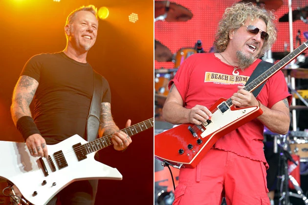 James Hetfield, Sammy Hagar James Hetfield, Sammy Hagar