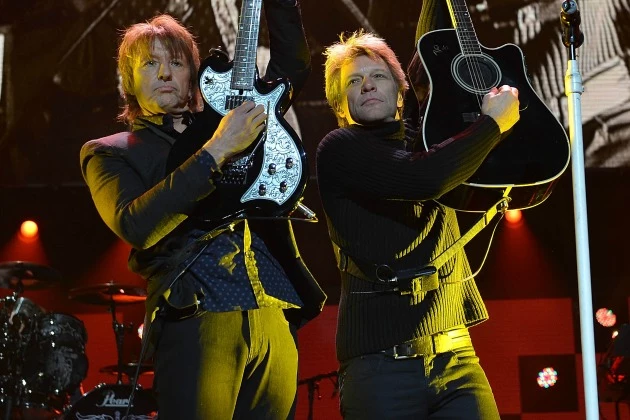 Richie Sambora and Jon Bon Jovi Richie Sambora and Jon Bon Jovi