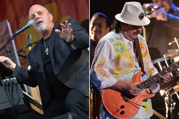 Billy Joel, Carlos Santana Billy Joel, Carlos Santana