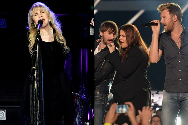 Stevie Nicks and Lady Antebellum Stevie Nicks and Lady Antebellum