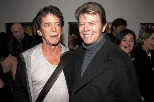 David Bowie and Lou Reed David Bowie and Lou Reed