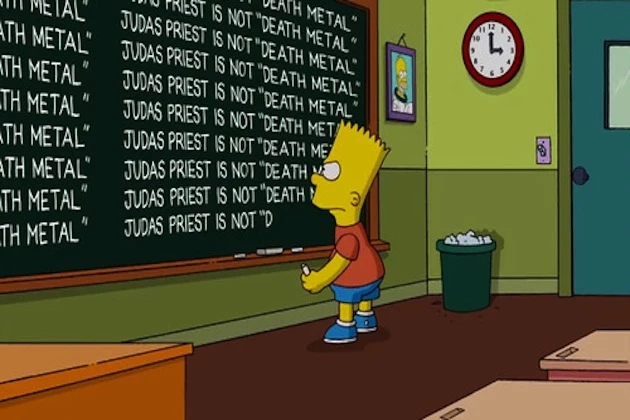 Judas Priest on the Simpsons Judas Priest on the Simpsons