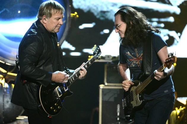 Alex Lifeson and Geddy Lee