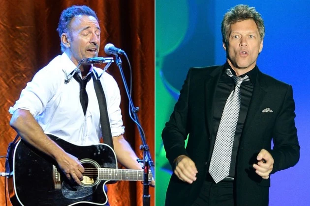Bruce-Springsteen-and-Jon-Bon-Jovi Bruce Springsteen and Jon Bon Jovi