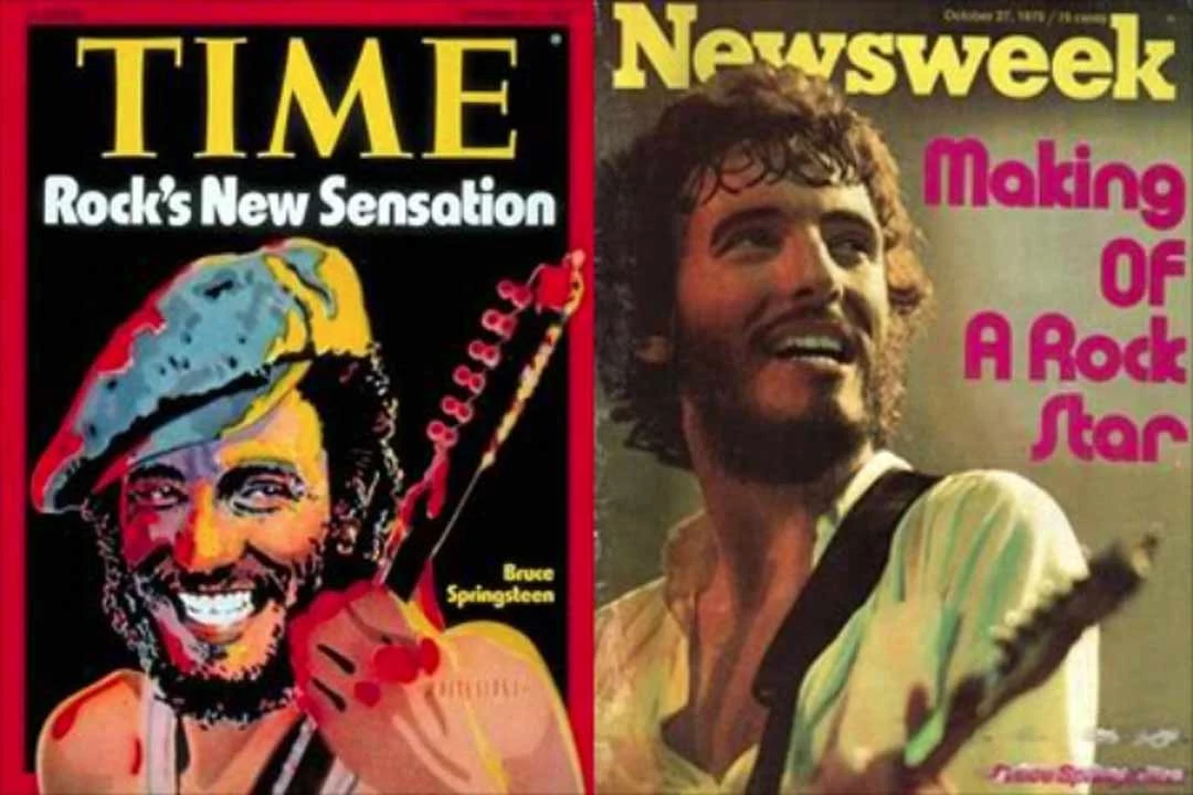 Image result for bruce springsteen time cover 1975