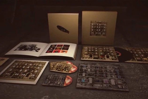 physical graffiti unboxing