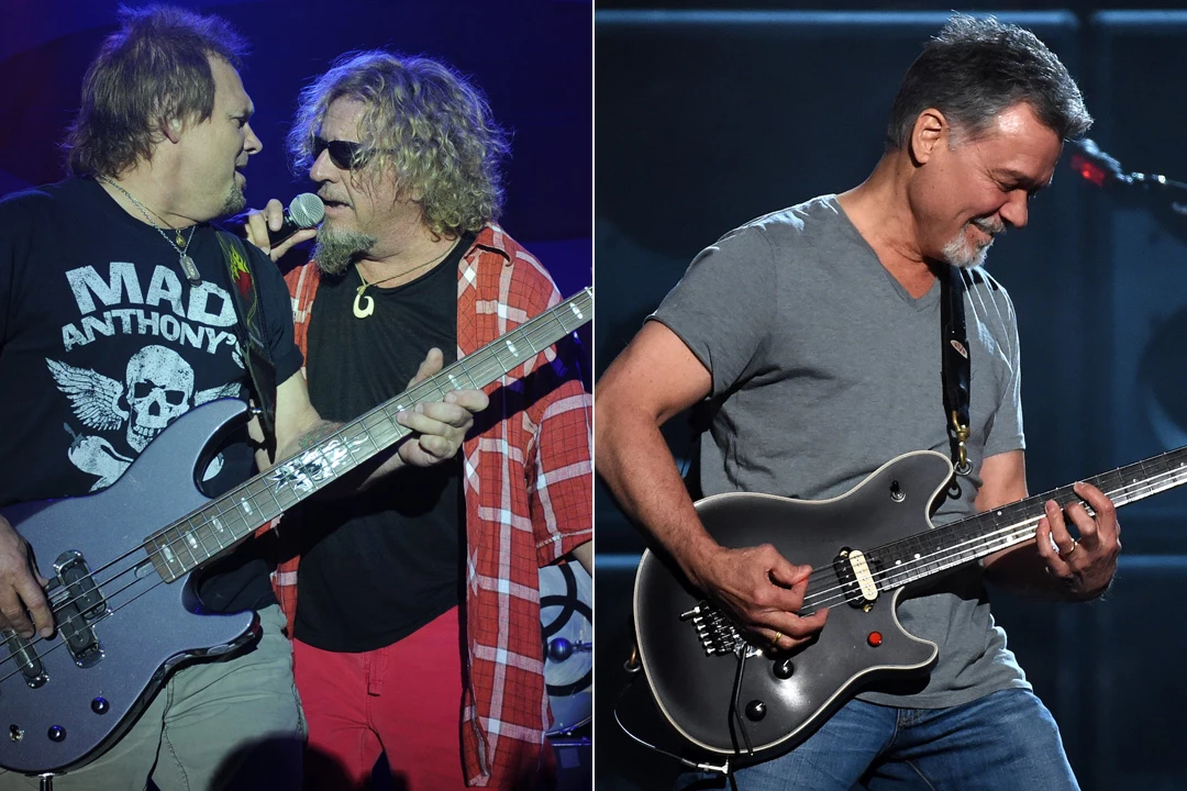 Sammy Hagar Michael Anthony Eddie Van Halen