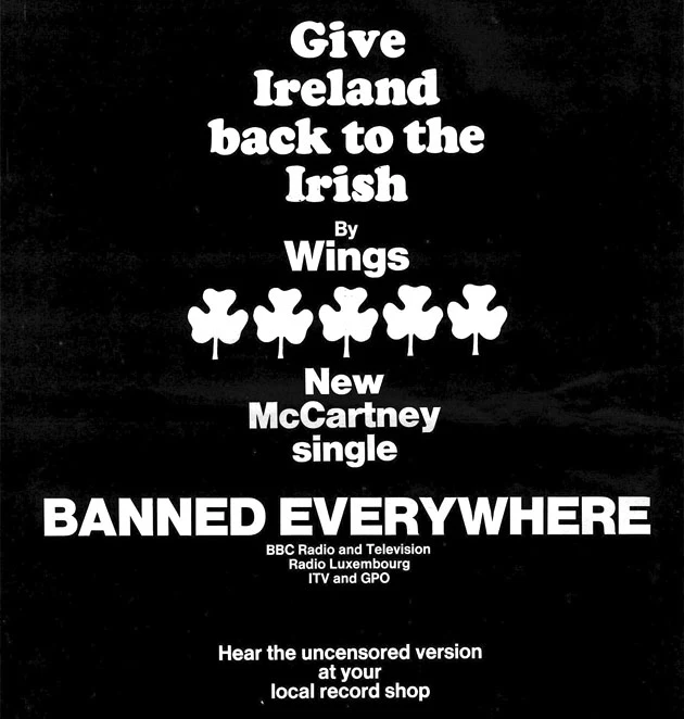 Wings press advert