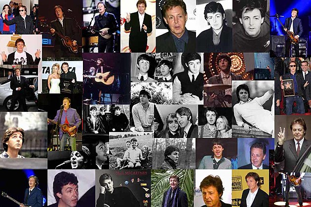Image result for paul mccartney playing through the years collage