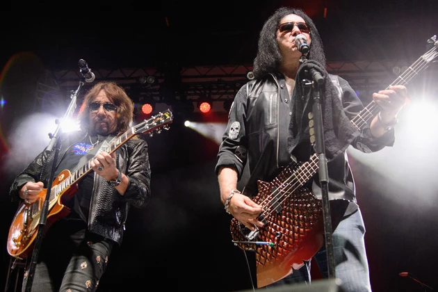Ace Frehley and Gene Simmons