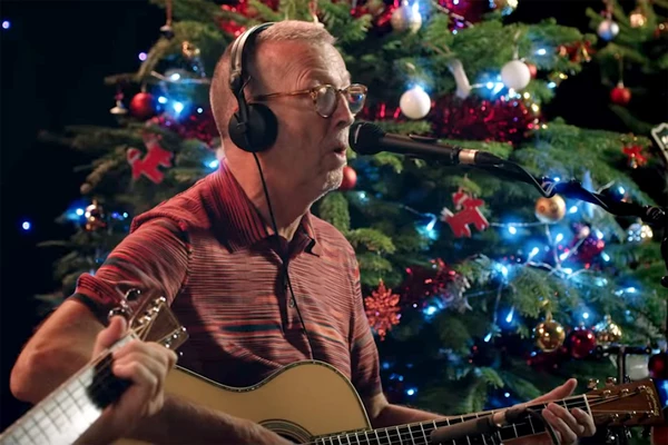 Watch Eric Clapton’s New ‘White Christmas’ Video