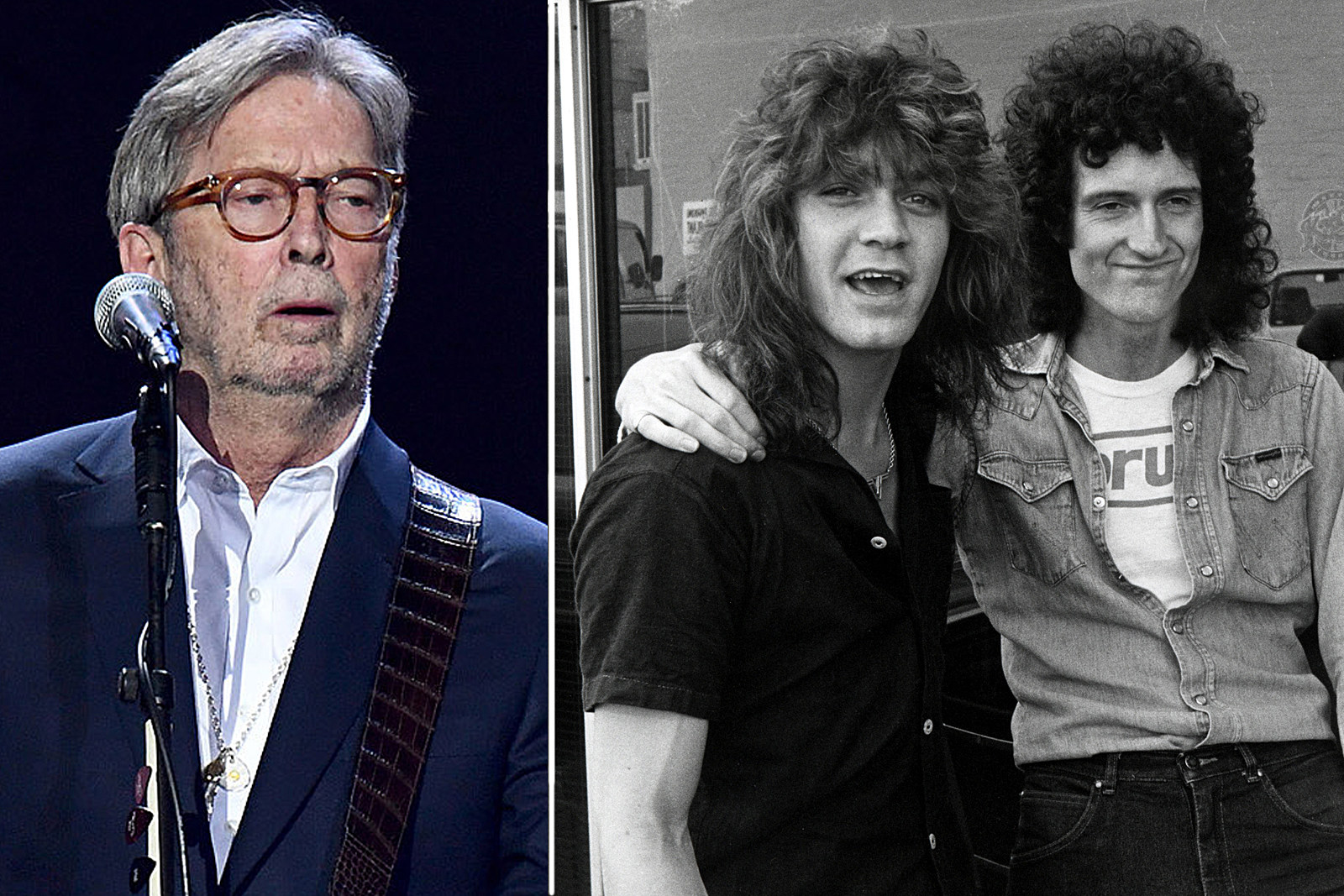 When Eric Clapton Felt ‘Insulted’ by Eddie Van Halen, Brian May