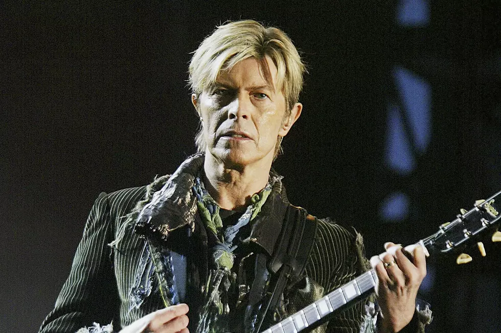 David Bowie Statue Vandalized