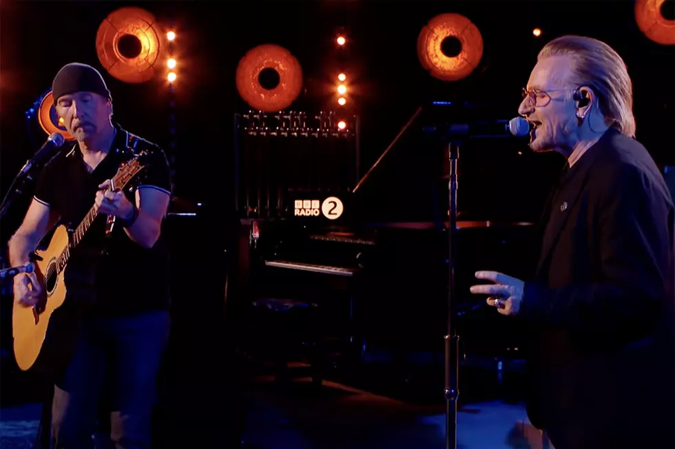 Watch Bono and the Edge Cover ABBA’s ‘S.O.S.’